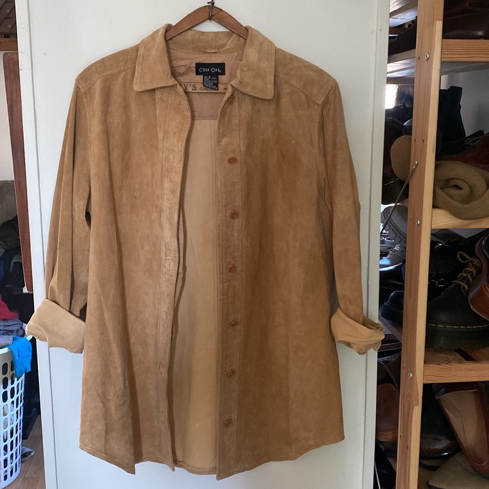 Suede Shacket